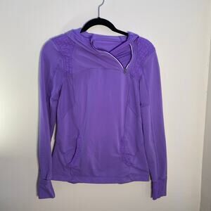 Lululemon Purple Alpine Running Quarter Zip Size 6